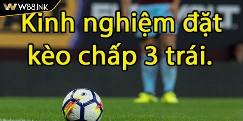 Đối với cửa dưới của kèo chấp 3 trái